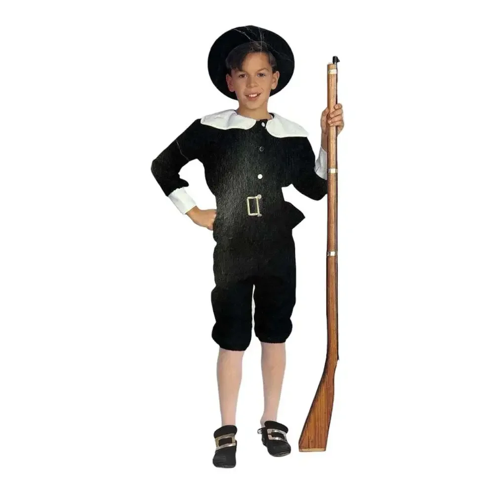 Rubie's Pilgrim Boy Deluxe Child Costume Small 4-6 Halloween Thanksgiving Play